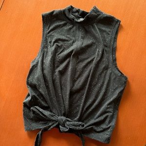 LuluLemon Black Speckled Tank